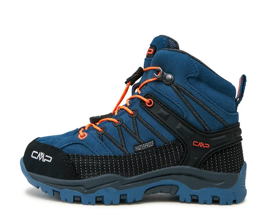 Juniorská outdoorová obuv CMP KIDS 58MN dusty blue/flash orange