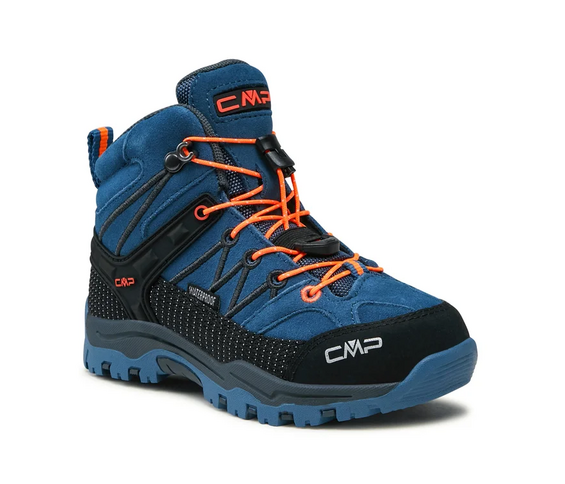 Juniorská outdoorová obuv CMP KIDS 58MN dusty blue/flash orange