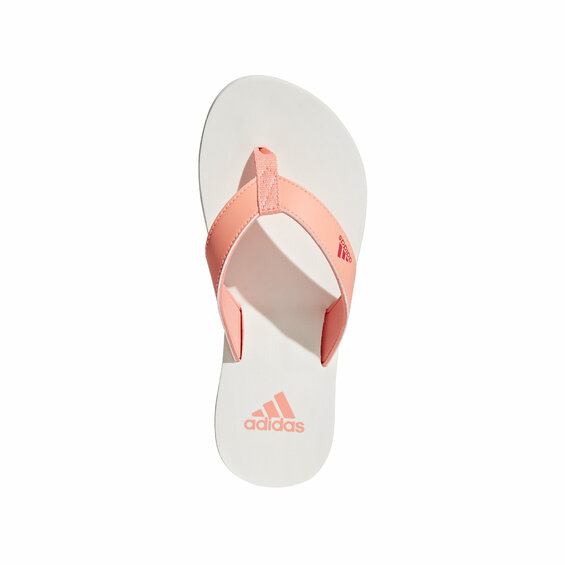 Juniorské šľapky Adidas BEACH THONG 2K orange