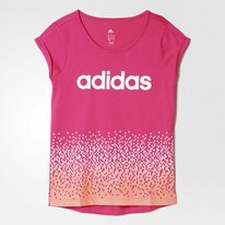 Juniorské tričko Adidas YG W FUN TEE pink