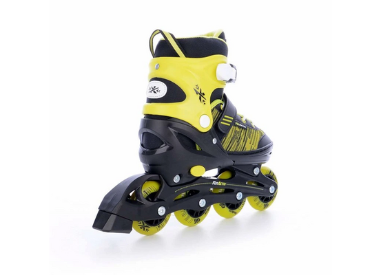 Ľadové korčule FunActiv ORIN DUO black/yellow