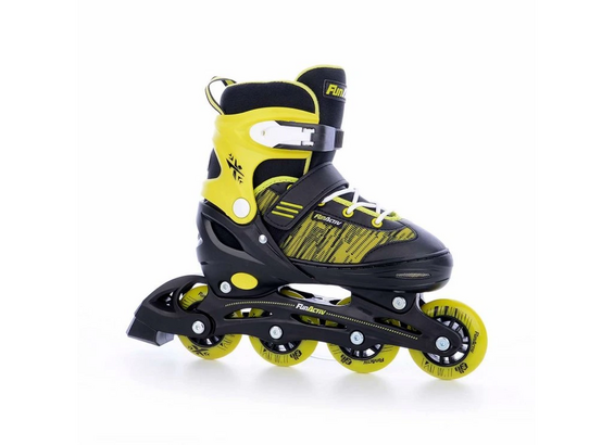 Ľadové korčule FunActiv ORIN DUO black/yellow