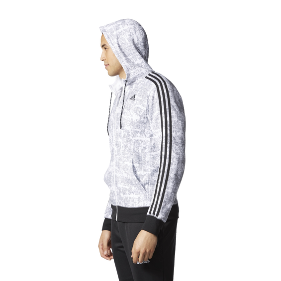 Pánska mikina Adidas ESS 3S AOP HOOD