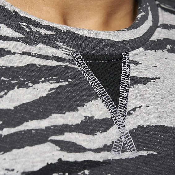 Pánska mikina Adidas LIN CAMO CREW B