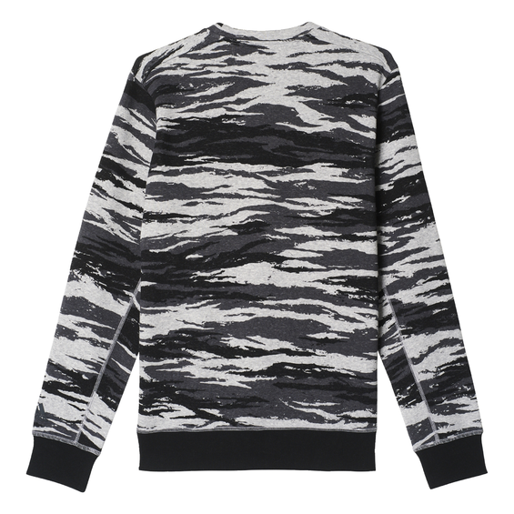 Pánska mikina Adidas LIN CAMO CREW B