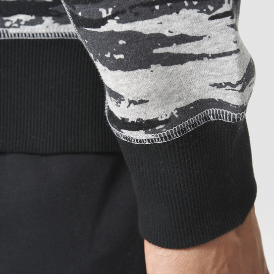 Pánska mikina Adidas LIN CAMO CREW B