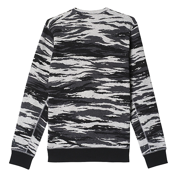 Pánska mikina Adidas LIN CAMO CREW B