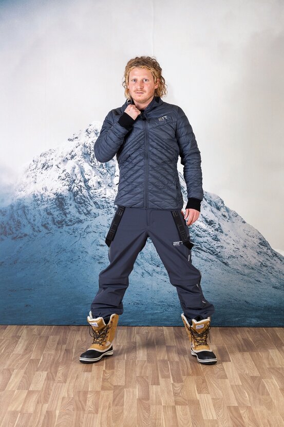 Pánska outdoorová bunda SKOGSA navy
