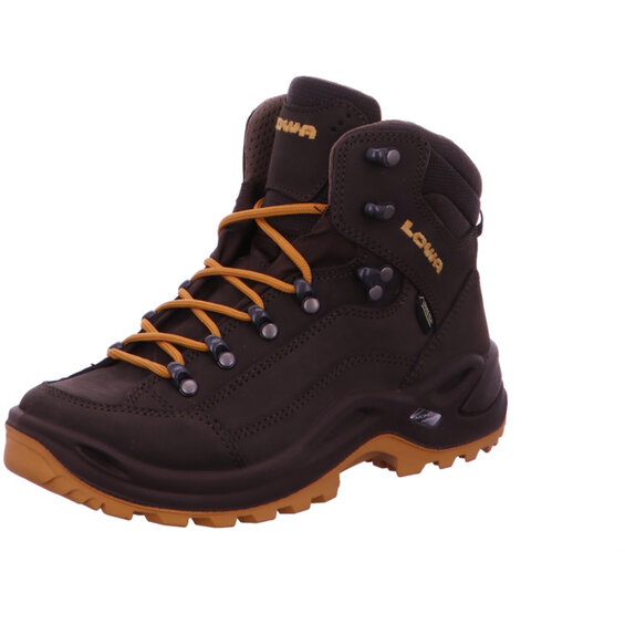 Pánska outdoorová obuv Lowa RENEGADE GTX MID brown/caramel