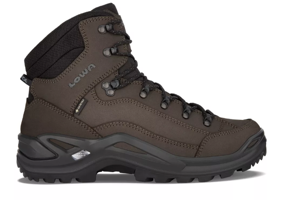 Pánska outdoorová obuv Lowa RENEGADE GTX MID dark brown