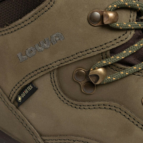 Pánska outdoorová obuv Lowa RENEGADE GTX MID forest/dark brown