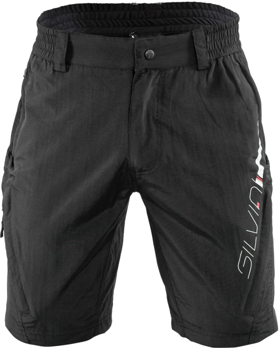 Pánske cyklistické nohavice Silvini MAGO black