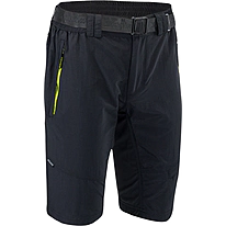 Pánske cyklistické nohavice Silvini RANGO black/lime