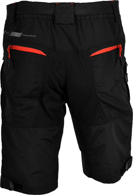 Pánske cyklistické nohavice Silvini RANGO black/red