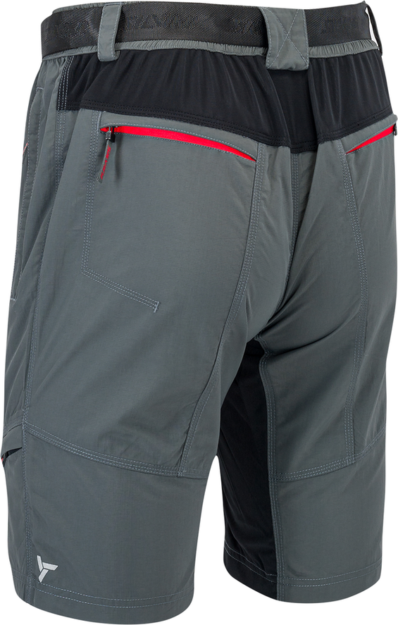 Pánske cyklistické nohavice Silvini RANGO grey/red