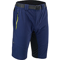 Pánske cyklistické nohavice Silvini RANGO navy/lime