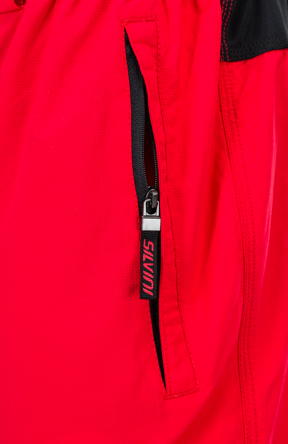 Pánske cyklistické nohavice Silvini RANGO red/black