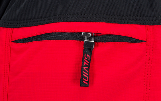 Pánske cyklistické nohavice Silvini RANGO red/black