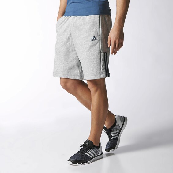 Pánske šortky Adidas ESS MID SHORT grey