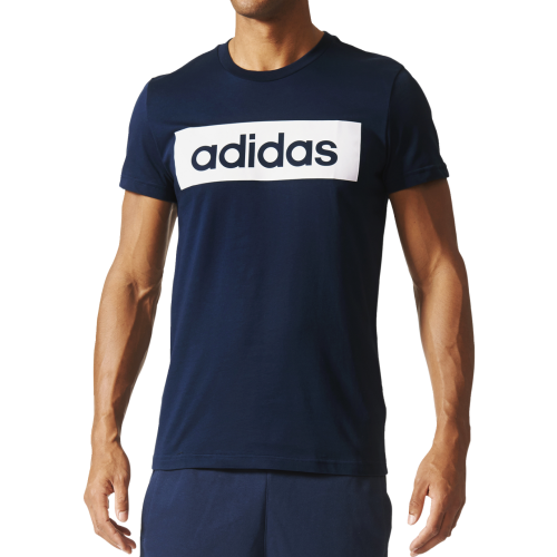 Pánske tričko Adidas LIN TEE dark blue