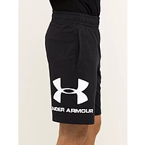 Šortky UA SS COTTON GRAPHIC black