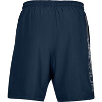 Šortky UA Woven Graphic Wordmark navy