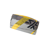 Športová čelenka Silvini TREBBIA khaki/yellow