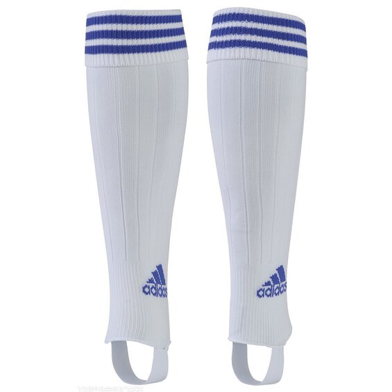 Štulpne Adidas 3 STRIPED STIRRUP white/blue