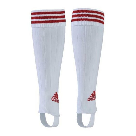 Štulpne Adidas 3 STRIPED STIRRUP white/red