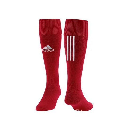 Štulpne Adidas SANTOS 3-STRIPE red