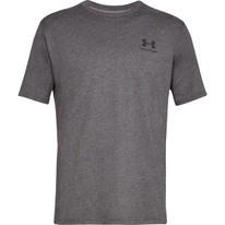 Tričko UA SS LEFT CHEST TEE grey