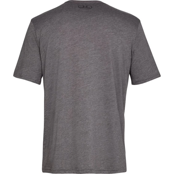 Tričko UA SS LEFT CHEST TEE grey