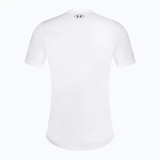 Tričko UA SS LEFT CHEST TEE white