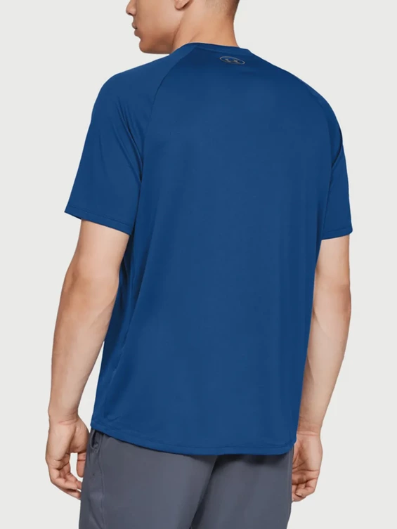 Tričko UA TECH 2.0 SS TEE blue