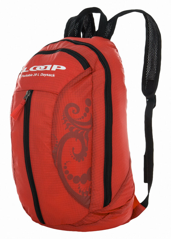 Zbaliteľný batoh Loap CIRCULAR red
