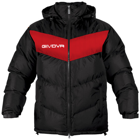 Zimná bunda Givova PODIO black/red