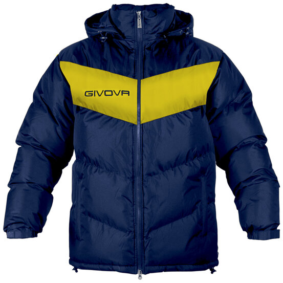Zimná bunda Givova PODIO navy/yellow